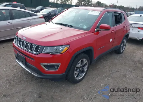 2019 Jeep Compass Limited 4X4 from USA, damaged, VIN 3C4NJDCB2KT753476